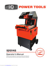 IQ Power Tools iQ1014S Operator's Manual