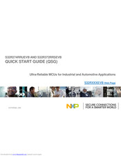 NXP Semiconductors S32R372RRSEVB Quick Start Manual
