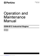 Perkins 2206-E13 Operation And Maintenance Manual