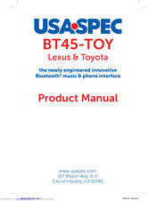 USA SPECS BT45-TOY Product Manual