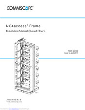CommScope NG4access ODF Platform Value-Added Module Installation Manual