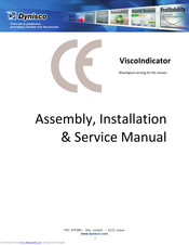 Dynisco ViscoIndicator Installation & Service Manual