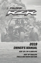Polaris RZR XP 1000 EPS Trails & Rocks 2019 Owner's Manual