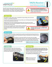 Vemco VR2Tx User Quick Reference Manual