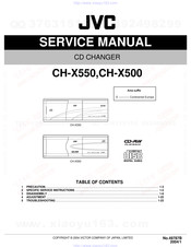 JVC CH-X550 Service Manual