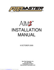 FUEL MASTER AIM 2 Installation Manual