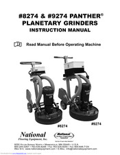 National Flooring Equipment PANTHER 9274 Instruction Manual