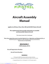 Pipistrel Virus Assembly Manual