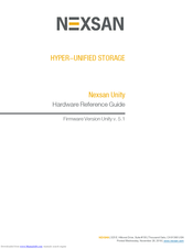 Nexsan Unity 4400 Hardware Reference Manual