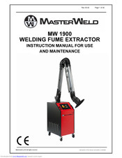 MasterWeld MW 1900 Instruction Manual For Use And Maintenance