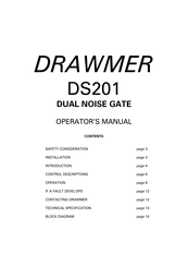 Drawmer DS201 Operator's Manual