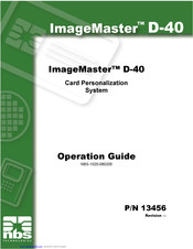NBS Technologies ImageMaster D-40 Operation Manual