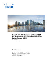 Cisco 8831 Administration Manual