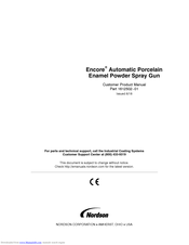 Nordson ENCORE PE-HD Product Manual