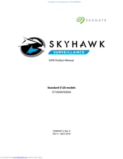 Seagate SKYHAWK ST10000VX0004 User's Product Manual