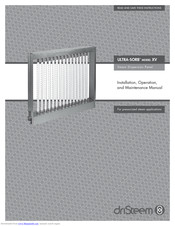 DriSteem Ultra-sorb XV Installation, Operation And Maintenance Manual