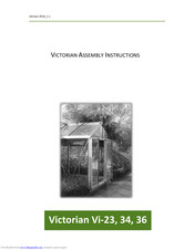 Janssens Victorian Vi-34 Assembly Instructions Manual