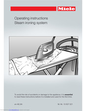 Miele B 3312 Operating Instructions Manual