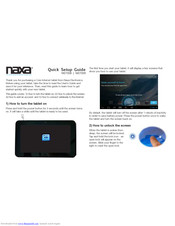 Naxa NID7008 Quick Setup Manual