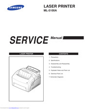 Samsung ML-5100A Service Manual