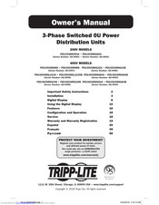 Tripp Lite PDU3VSR6G60A Owner's Manual
