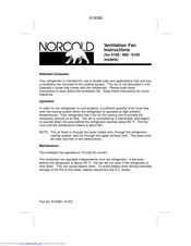 Norcold 6100 Operator's Manual