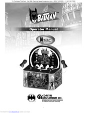 BMI Gaming Batman Operator's Manual