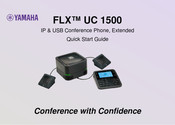 Yamaha FLX UC 1500 Quick Start Manual