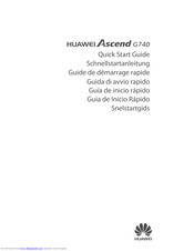 Huawei Ascend G740 Quick Start Manual