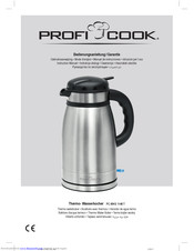 Profi Cook PC-WKS 1148 T Instruction Manual