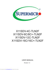 Supermicro X11SDV-8C-TLN2F User Manual