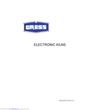 Cress ET27 Owner's Manual