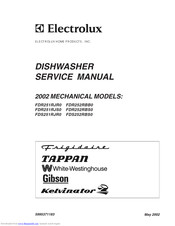 Electrolux FDR251RJR0 Service Manual