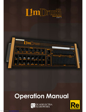 Quadelectra Audioworx L1mDrum Operation Manual