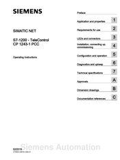 Siemens CP 1243-1 PCC Operating Instructions Manual