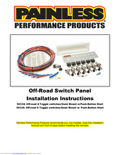 Painless Performance Products 50336 Installation Instructions Manual