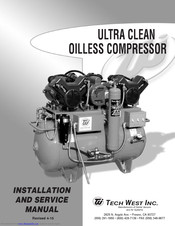 Tech West ACO6T2 Installation And Service Manual