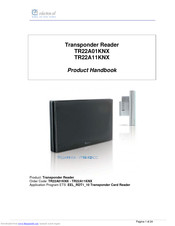 Eelectron TR22A01KNX Product Handbook