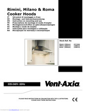 Vent-Axia Rimini Instruction On Mounting And Use Manual