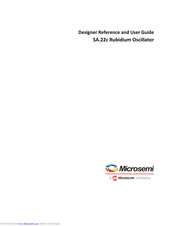 Microsemi SA.22c User Manual