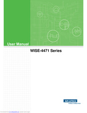 Advantech WISE-4471 Series User Manual