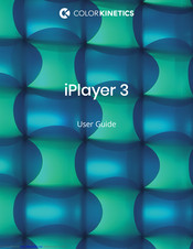 Color Kinetics iPlayer 3 User Manual