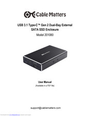 cable matters 201080 User Manual