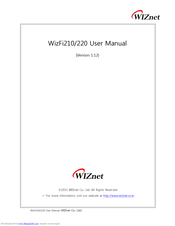 Wiznet WizFi210 User Manual