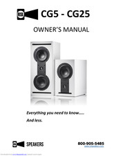 RSL CG25 Owner's Manual