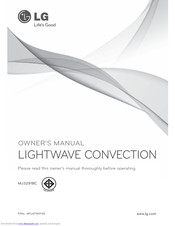 LG MJ3281BC Owner's Manual