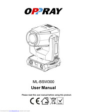 Oppray ML-BSW300 User Manual
