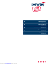 pewag levo hook LH5 Original Operating Manual