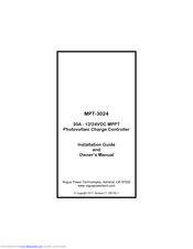 ROGUE MPT-3024 Installation Manual And Owner's Manual