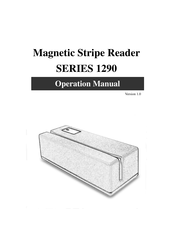 Glancetron MSR JC-1290 RS232 series Operation Manual
